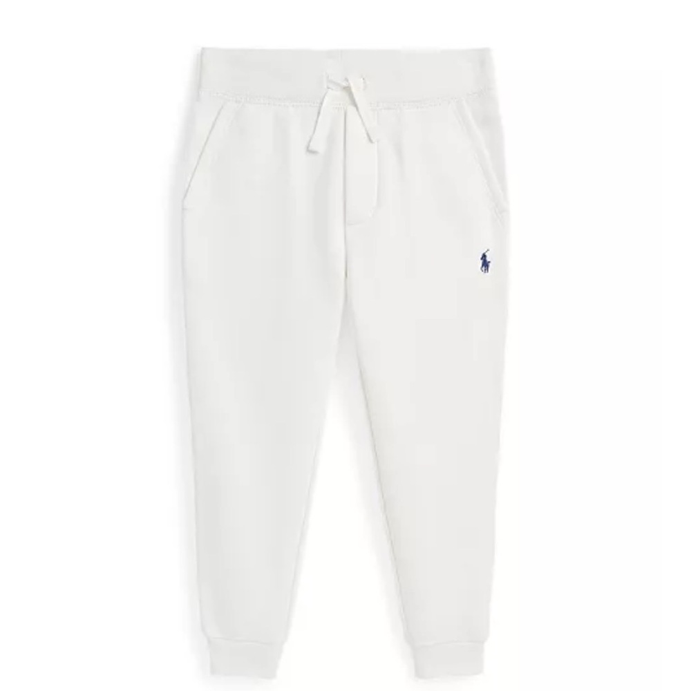Toddler and Little Boys Plaid-Trim Fleece Jogger Pant